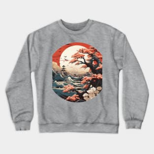 mi2 ukiyoe Crewneck Sweatshirt